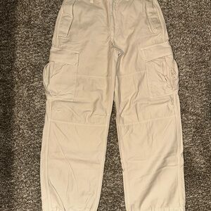 Aritzia Tan Cargo Pants